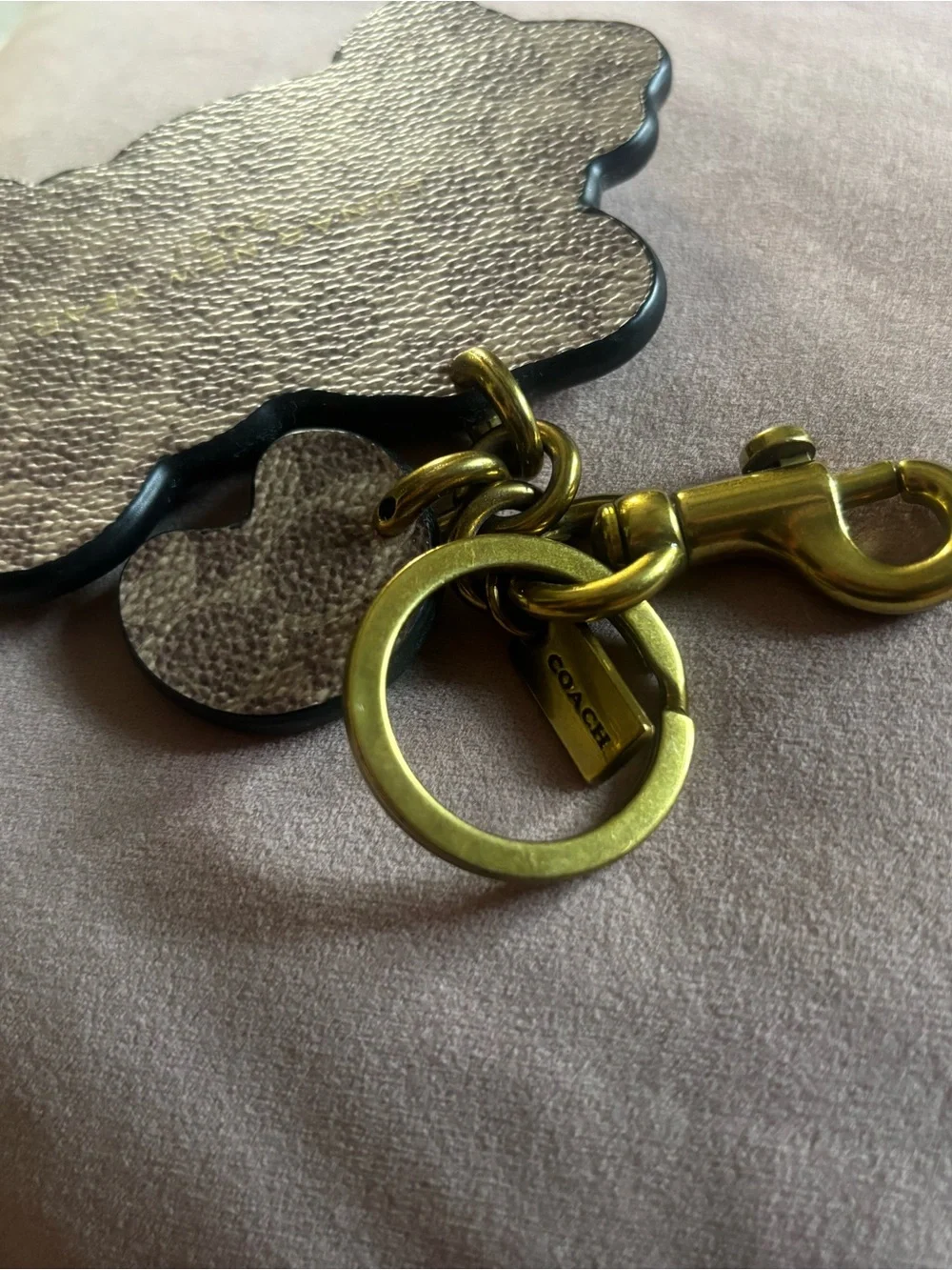 Coach Limited Edition 2021 Lunar New Year Ox Keyring Bag Charm - Picture 9 of 9